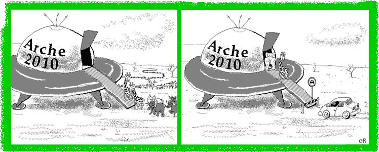 Doppelbild 'Arche 2010'