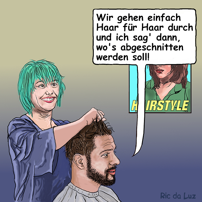 Haarschnitt 2