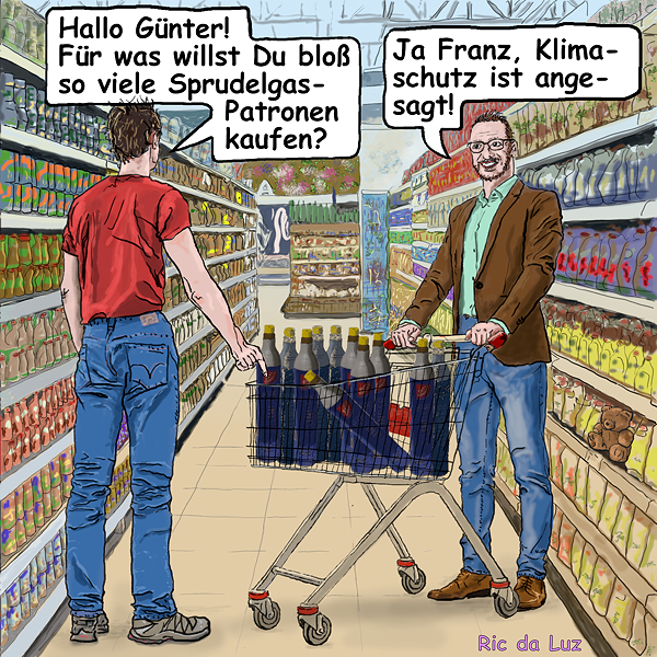 Cartoon: Klimaschutz