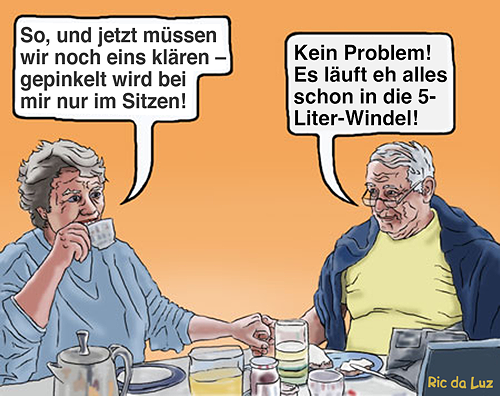 Cartoon: Das Rendezvous